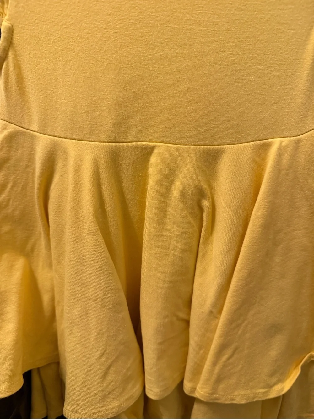 Well Dressed Wolf Yellow Twirl Dress for Girls